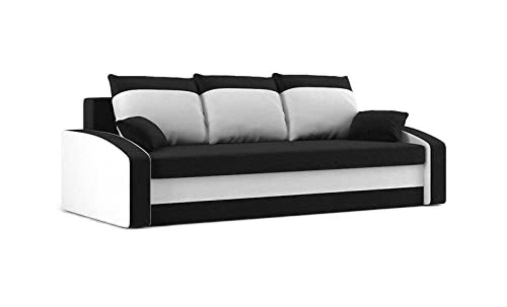 Couch Hewlet mit Schlaffunktion Best Couch mit Bettkasten! (Haiti 17 + Haiti 0)