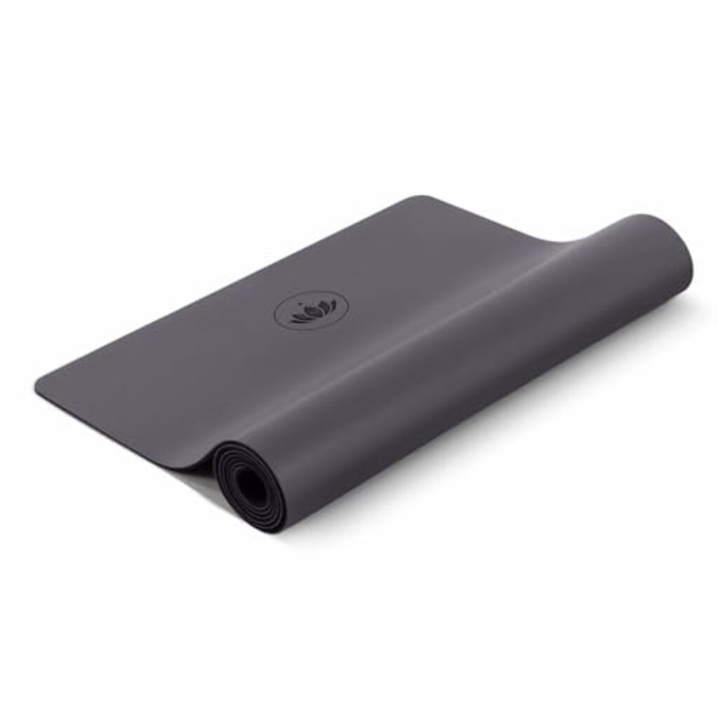 LOTUSCRAFTS® Yogamatte rutschfest, aus Naturkautschuk, universell einsetzbar als Yoga Matte, Sportmatte, Gymnastikmatte, Fitnessmatte, Yoga Mat, Matte Sport, Trainingsmatte