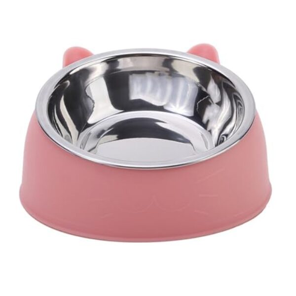 Relief Neck Pressure Bowl Cats Feeding Watering Bowl Space Saving Neck Protected Eatting Watering For Feeding Cats Food Bowls Elevated Food Raised