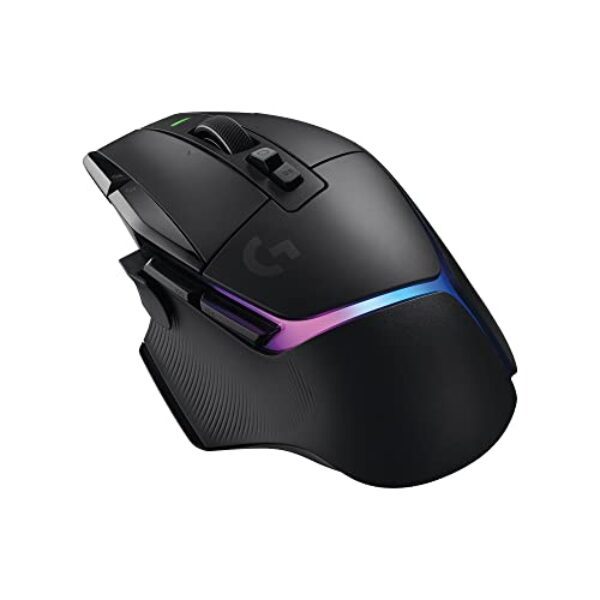 Logitech G502 X Plus Lightspeed Souris Gaming RVB Sans Fil – Souris optique boutons hybrides LIGHTFORCE, LIGHTSYNC RVB, Capteur Gaming Hero 25K, Compatible Avec PC – macOS/Windows – Noir