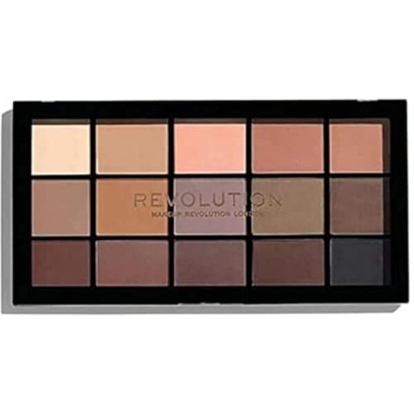 Makeup Revolution – Lidschattenpalette – Re-Loaded Palette – Basic Mattes