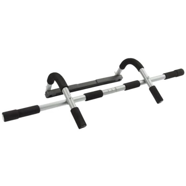 Ultrasport Klimmzugstange, Tür Rack, Oberkörpertrainer, Multifunktionstrainer, ohne Bohren einsetzbar, Trainingsgerät für Heim und Büro, Liegestützstange, für Verschiedene Übungen geeignet