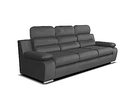 Robin Inspire Amber Sofa 3-Sitzer mit Schlaffunktion Schlafsofa Schlafcouch für Wohnzimmer Bettsofa für Schlafzimmer Couch Sofas & Couches mit Bettfunktion 238 x 96 x 95 cm Kron...