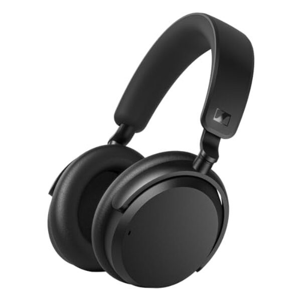Sennheiser ACCENTUM Wireless Noise Cancelling Bluetooth Headphones, 50 Std. Akkulaufzeit, hybrides ANC, 24/7 Komfort, Over Ear Headphones, kabellose Bluetooth Kopfhörer für die Schule, Reisen, Schwarz