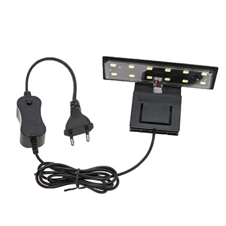 GERUI Aquarienlampe LED Aquarium Licht 220V 6W Nano Aquarium Beleuchtung für Wasserpflanzen und Fische - Produktbild