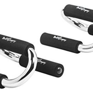 Bad Company Premium Liegestützgriffe I Push Up Stand Bar für Liegestütze mit gepolsterten Griffen I Parallettes für das Oberkörpertraining I Minibarren