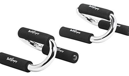 Bad Company Premium Liegestützgriffe I Push Up Stand Bar für Liegestütze mit gepolsterten Griffen I Parallettes für das Oberkörpertraining I Minibarren