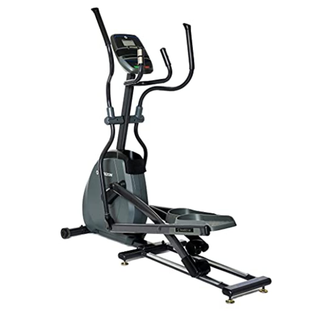 Horizon Fitness Andes 2.0 Crosstrainer Ellipsentrainer ideal für Heimfitness Aufstiegshöhe nur 27 cm für sicheres Auf- und Absteigen