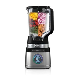 Ninja Detect Power Mixer Pro / Blender / Smoothie Maker, 1200 W, 2 L Krug (1,9 L max. Fassungsvermögen), kraftvoller Mixer für Smoothies, Hacken von Gemüse & Mixen von Frozen Drinks, schwarz, TB201EU