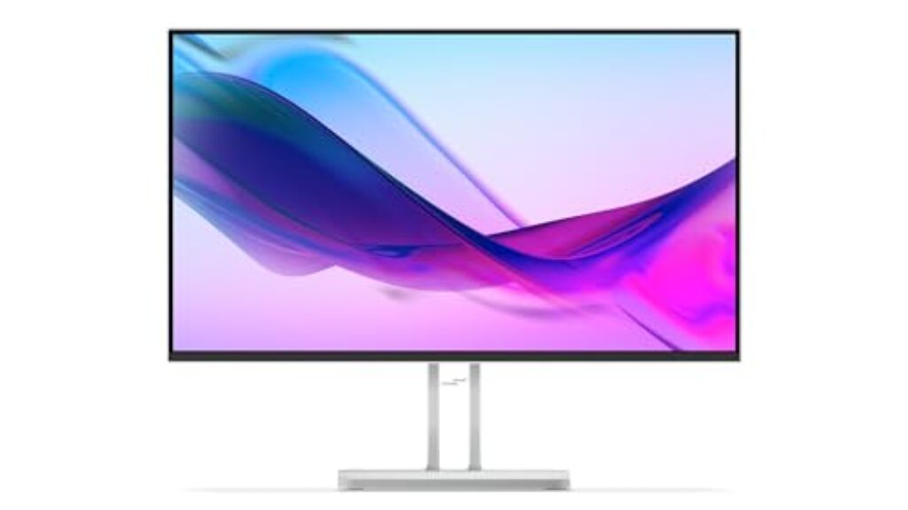Lenovo L24i-4A | 23,8″ Full HD Monitor | 1920×1080 | 100Hz | 250 nits | 1ms Reaktionszeit | IPS-Panel | HDMI | VGA | integrierte Lautsprecher | entspiegelt | 3,8kg | grau
