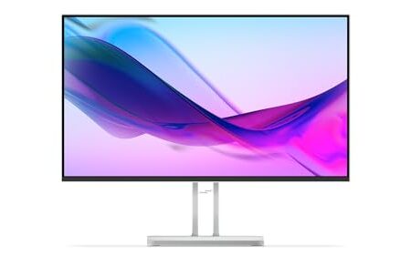 Lenovo L24i-4A | 23,8″ Full HD Monitor | 1920×1080 | 100Hz | 250 nits | 1ms Reaktionszeit | IPS-Panel | HDMI | VGA | integrierte Lautsprecher | entspiegelt | 3,8kg | grau