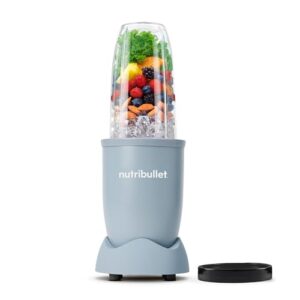 Nutribullet Pro 900 Smoothie Maker, Multifunktions-, Obst- & Gemüsemixer, kompaktes Design, einfache Bedienung, schnelle Reinigung, optimale Nährstoffextraktion, 900W, Mineral Blaugrau (NB904MASL)