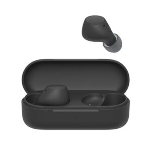 Sony WF-C510 Truly Wireless Kopfhörer – Kleine, leichte Bluetooth In-Ear-Kopfhörer mit Multipoint-Connection, Ambient Sound, IPX4 Rating, Spotify Tap, Quick Charge, 22 HR Akku, iOS & Android – Schwarz