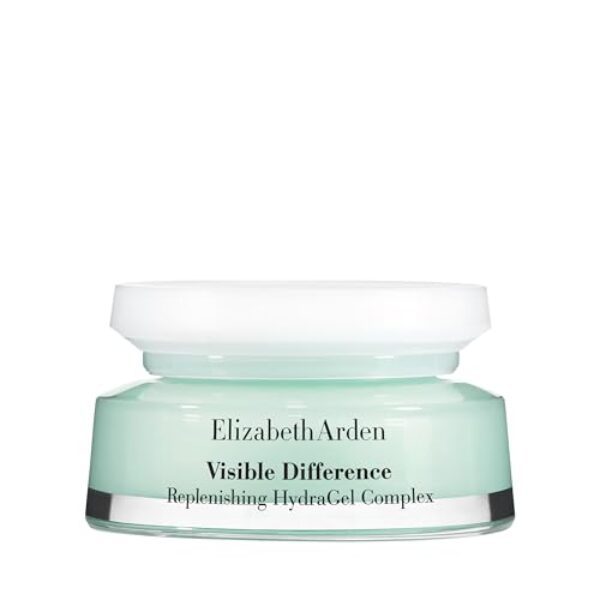 Elizabeth Arden – Visible Difference, feuchtigkeitsspendendes Gesichtsgel mit Hyaluronsäure und Vitamin E für intensive Feuchtigkeitszufuhr, strafft und glättet die Haut, leichte Textur – 75 ml