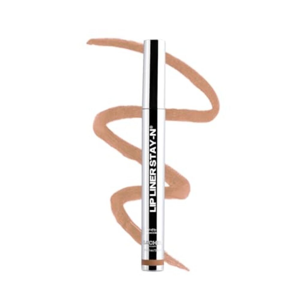 Sacheu Lip Liner STAY-N Peel Off Lip Stain — Long Lasting Matte Lip Tattoo Peel Off Lipstain Infused with Hyaluronic Acid & Vitamin E for All Skin Types — Vegan & Cruelty-Free (nOOHde)