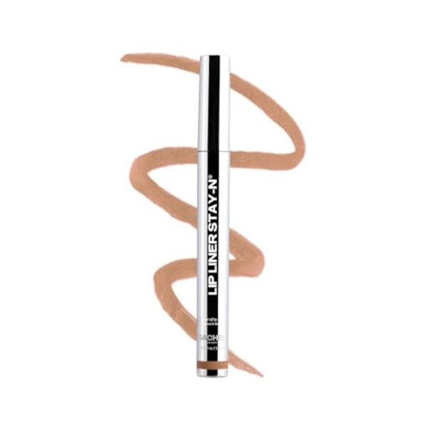 Sacheu Lip Liner STAY-N Peel Off Lip Stain — Long Lasting Matte Lip Tattoo Peel Off Lipstain Infused with Hyaluronic Acid & Vitamin E for All Skin Types — Vegan & Cruelty-Free (nOOHde)