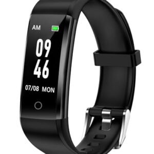 GRV Schrittzähler Uhr Ohne Bluetooth/App/Handy für Damen Herren Kinder,Fitness Tracker Fitnessuhr mit Schrittzähler Kalorienzähler,Schlafüberwachung,IP68 Wasserdicht
