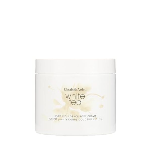 Elizabeth Arden – White Tea Körpercreme, mit dem Duft von weißem Tee, spendet intensive Feuchtigkeit, für glatte und seidige Haut, tägliche Anwendung, für alle Hauttypen geeignet – 400 ml