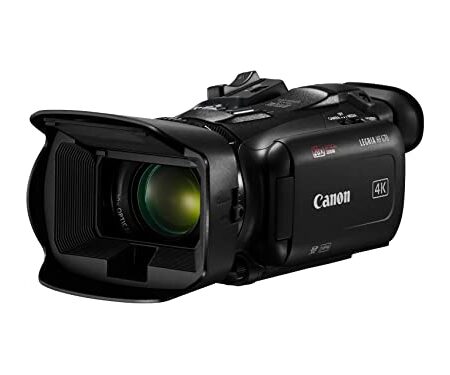 Canon LEGRIA HF G70 Camcorder 4K Full HD (UHD Videokamera 20fach Zoom, 3,5-Zoll LC-Display, Autofokus, Zeitlupe, Zeitraffer, 2 SD Kartenslots, MP4 Video Aufzeichnung, UVC HD Livestreaming) schwarz