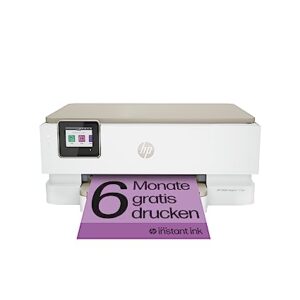 HP Envy Inspire 7220e Multifunktionsdrucker, Tintenstrahldrucker, 6 Monate gratis drucken Instant Ink inklusive, Drucken, Scannen, Kopieren, Fotodruck, DIN A4, WLAN, Airprint