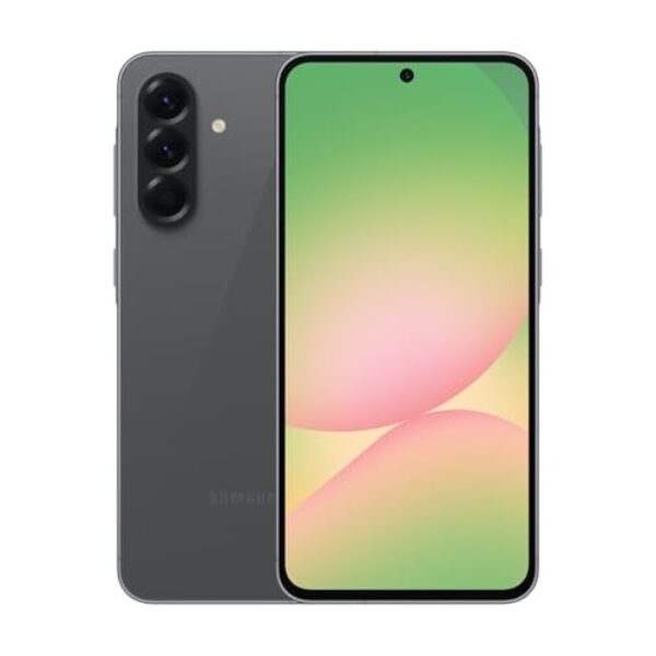 Samsung Galaxy A56 5G, Android Smartphone, 256GB Speicher, 8GB RAM, anthrazit, 6X Betriebssystem-Upgrade, großes Display, Lange Akkulaufzeit, 8GB + 256GB