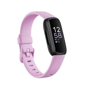 Google Fitbit Inspire 3 – Gesundheits- & Fitness-Tracker Damen / Herren – Herzfrequenzmessung, Stressmanagement, Schlafanalyse & bis zu 10 Tage Akkulaufzeit – Fitnessuhr kompatibel mit Android/iOS