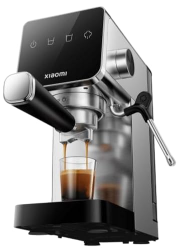 XIAOMI Halbautomatische Espressomaschine, 20 Bar Pumpe, 0,9 l Tank, kompaktes Design, 1350 W