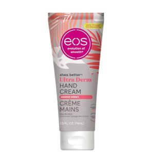 eos Shea Better Hand Cream – Coconut | Natural Shea Butter Hand Lotion and Skin Care | 24 Hour Hydration with Shea Butter & Oil | 2.5 oz,2040868