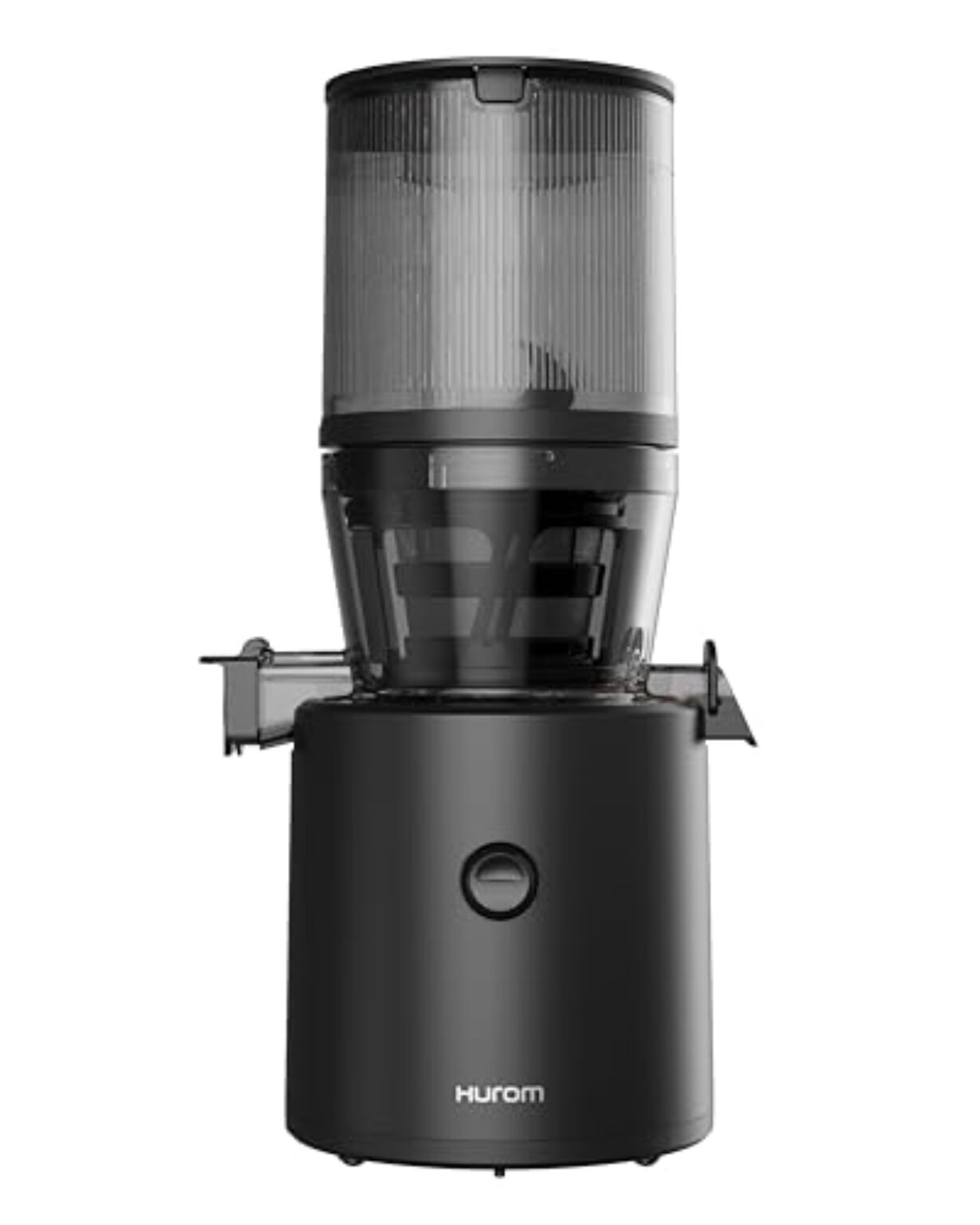 Hurom Slow Juicer | Entsafter Gemüse und Obst | H320N | Elektrische Kaltpresse | Ruhiger Motor | Leicht zu Reinigen mit Großem Behälter und Siebfilter 2L | 200 Watt | BPA Frei | Schwarz