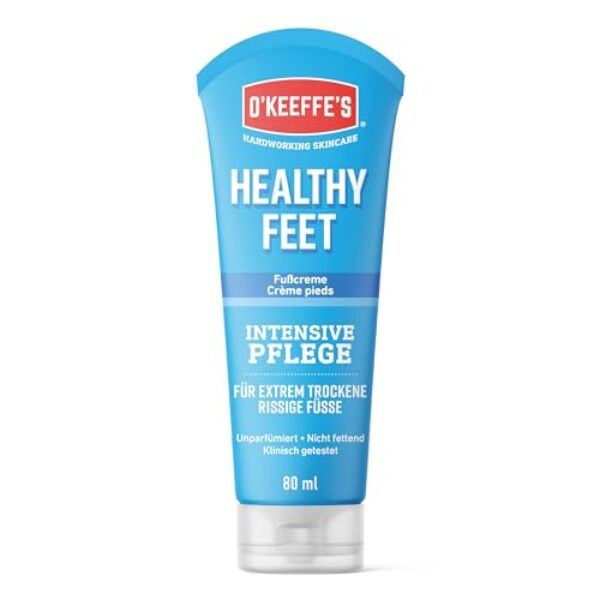 O’Keeffe’s Healthy Feet Fußcreme Tube, 80 ml