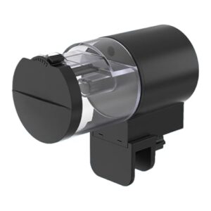 Automatic Fish Feeder for Aquarium – Timer 100ml Smart | Large Capacity Fish Automatic Feeder for Small Tank, Turtle, Shrimp, Home, Apartment, Office, Travel, Vacation, Weekend Feeding Convenience