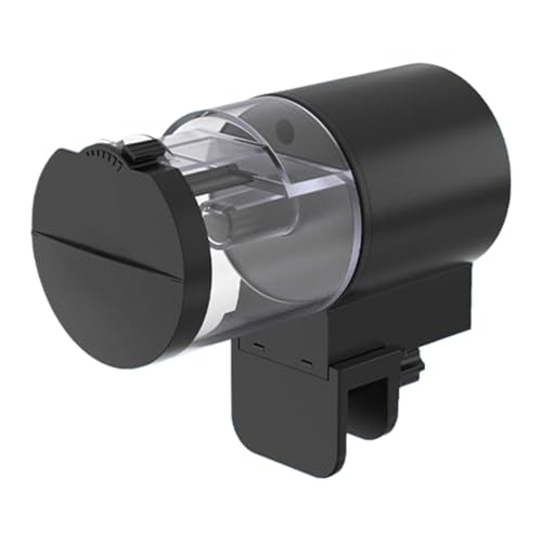 Automatic Fish Feeder for Aquarium - Timer 100ml Smart | Large Capacity Fish Automatic Feeder for Small Tank, Turtle, Shrimp, Home, Apartment, Office, Travel, Vacation, Weekend Feeding Convenience