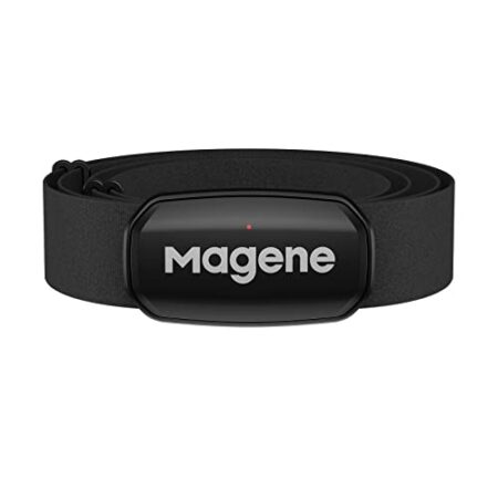 Magene H303 Herzfrequenzmesser, Herzfrequenz-Sensor-Brustgurt, Protokoll ANT+/Bluetooth, kompatibel mit IOS/Android-Apps