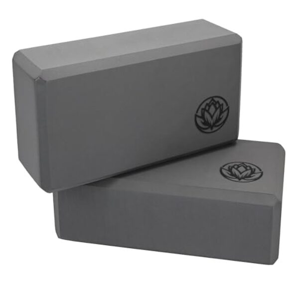Yoga Block VonBueren | 22 x 12 x 7,5 cm je Yogablock | Yogablöcke für Damen und Herren aus EVA | Klötze für Pilates