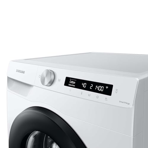 Samsung WW90T504AAWCS2 Waschmaschine, 9 kg, 1.400 U/min, Extra energiesparend, EEK: A (-10 %), AI Ecobubble, AI Control, SmartThings App und AI Energy Mode, Hygiene-Dampfprogramm, Weiß – Bild 4