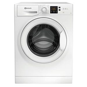 Bauknecht BPW 814 A Waschmaschine Frontlader/ 8kg/ kraftvolle Fleckenentfernung/Clean Plus/Kurz 45′ / Anti-Allergie Plus/Mengenautomatik/Option Extra Touch, White