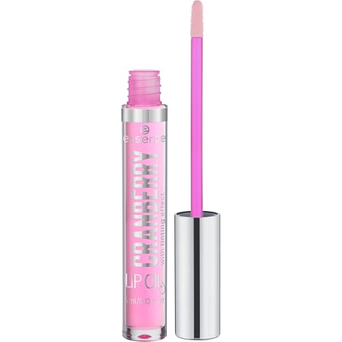 essence cosmetics CRANBERRY LIP OIL 01 Smooth protector