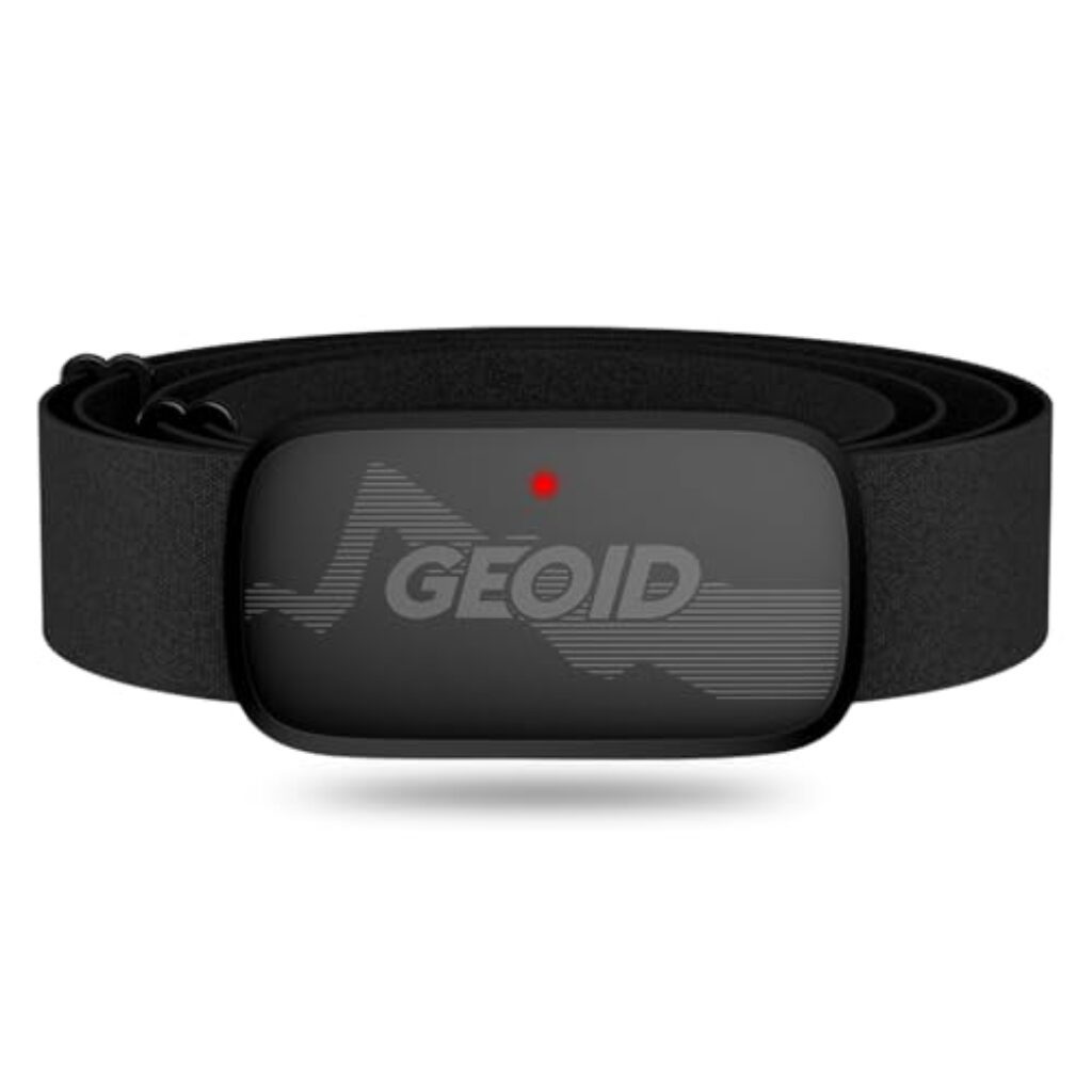 GEOID HS500 Herzfrequenzmesser Brustband Herzfrequenzmesser Brustgurt Bluetooth 4.2/ANT+ Herzfrequenzsensor Wasserdicht IP67