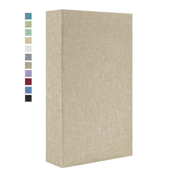 Vienrose Fotoalbum, traditionell, 10 x 15 cm, 300 Hüllen, Leineneinband, großes Format, für Familie, Baby, Hochzeit