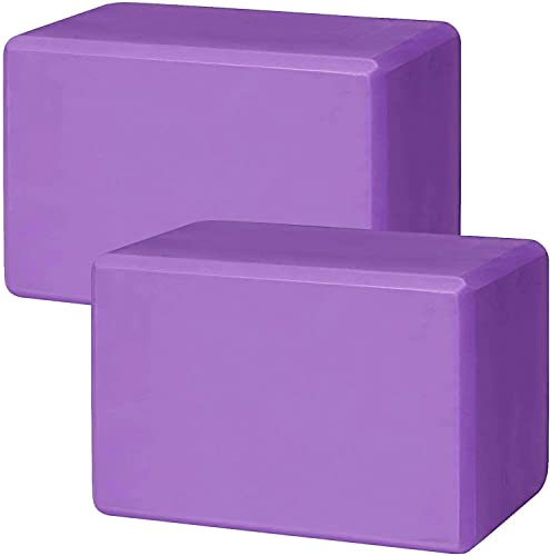 PIQIUQIU Yoga-Blöcke, Stabilität, EVA, für Meditation, Yoga, Pilates, Unterstützung und Stärkung der Posen – Bild 3