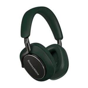 Bowers & Wilkins Px8 Over-Ear-Kopfhörer mit Geräuschunterdrückung, kabellos, Bluetooth 5.0, Schnellladung, 30 Stunden hochauflösende Wiedergabe, integriertes Mikrofon – Waldgrün