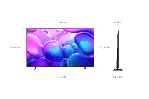 Samsung QLED 4K Q6FA 85 Zoll (214 cm) UHD Fernseher, 100% Farbvolumen für satte Farben, Quantum HDR, 4K Upscaling, Knox Security, Kostenlos 900 Sender TV Plus, Samsung Vision AI Smart TV – Bild 6