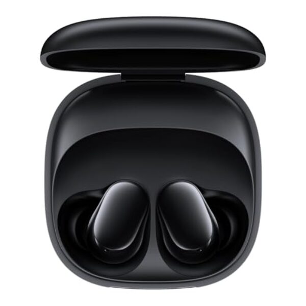 Redmi Buds 6 Play – In-Ear Kopfhörer, 36h Akkulaufzeit, 10mm Dynamik-Treiber mit 4 EQ-Einstellungen, AI-Geräuschunterdrückung für Anrufe, Bluetooth 5.4, Schnellladen für 3h Musik in 10 Minuten, Black
