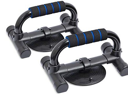 DUOMAXWIN Liegestützgriffe - Anti Rutsch Beschichtung - Push Up Bars aus Solidem Metall - Pushup Handles und Push Up Stand - Fitness Calisthenics Equipment für Zuhause und Outdoor