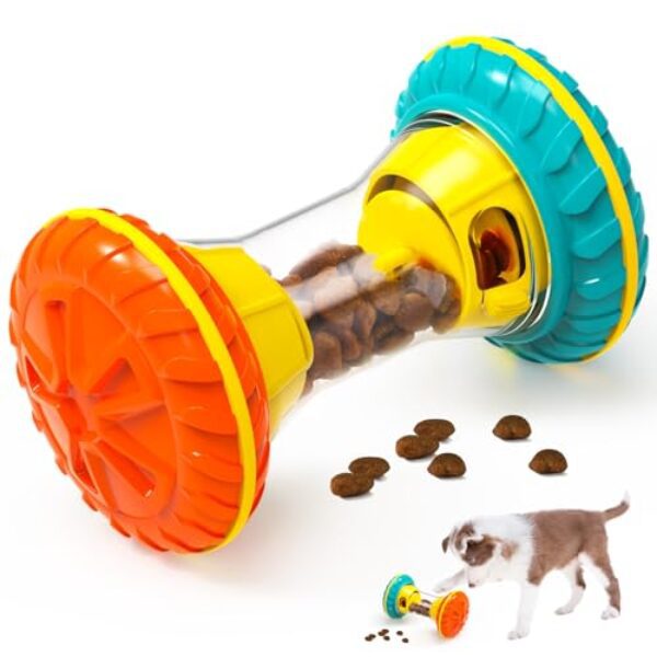 MateeyLife Intelligenzspielzeug für Hunde, hundespielzeug Interaktives mit Slow Feeder – Unzerstörbares Hundespielzeug zur geistigen Beschäftigung & Langsamfütterung – Lernspielzeug für Hunde