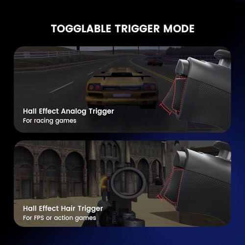 GameSir G8 Plus Bluetooth Mobile Game Controller für Switch & iOS & Android & Tablets, Wireless Gamepad mit Hall-Effekt Joysticks/Hall Trigger, Spiele Minecraft, Genshin Impact, Call of Duty Mobile – Bild 5