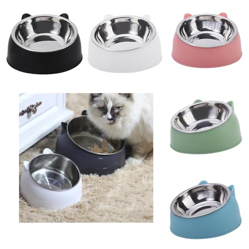 Relief Neck Pressure Bowl Cats Feeding Watering Bowl Space Saving Neck Protected Eatting Watering For Feeding Cats Food Bowls Elevated Food Raised – Bild 3