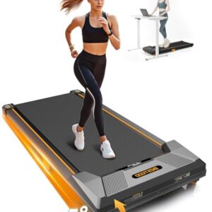 Laufband für Zuhause und Büro BestGod, Walking Pad mit Steigung 5%, Laufbänder 2.5 HP, leises Walking Pad mit Fernbedienung, bis 150 kg Belastbar