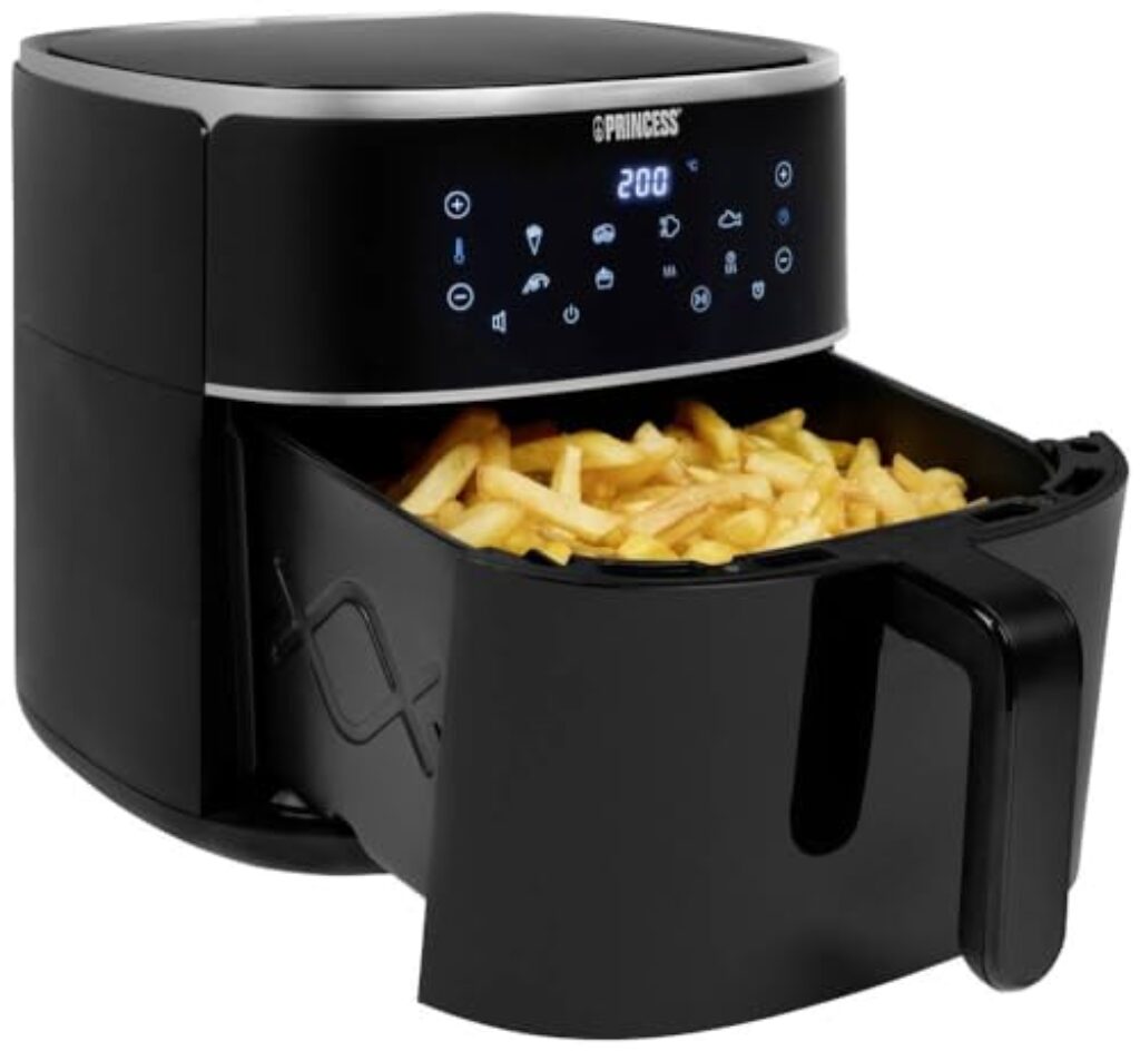 Princess 01.182254.01.001 Hot Air Fritteuse 1800 W Antihaftbeschichtung, Hot Air Funktion, Timerf - Produktbild