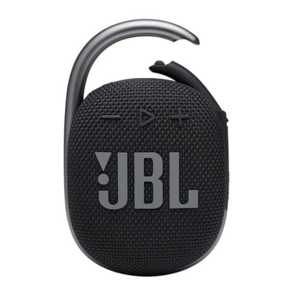 JBL CLIP 4 Bluetooth Lautsprecher – Schwarz – Wasserdichte, tragbare Musikbox mit praktischem Karabiner – Bis zu 10 Stunden kabelloses Musik Streaming